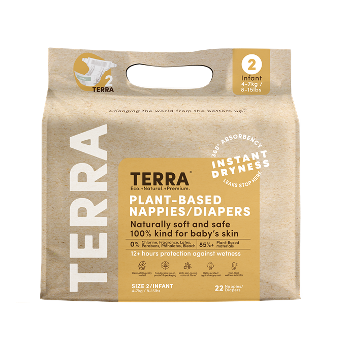 Terra Eco Diapers Size 2