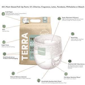 Terra Potty Training Pants Size 6