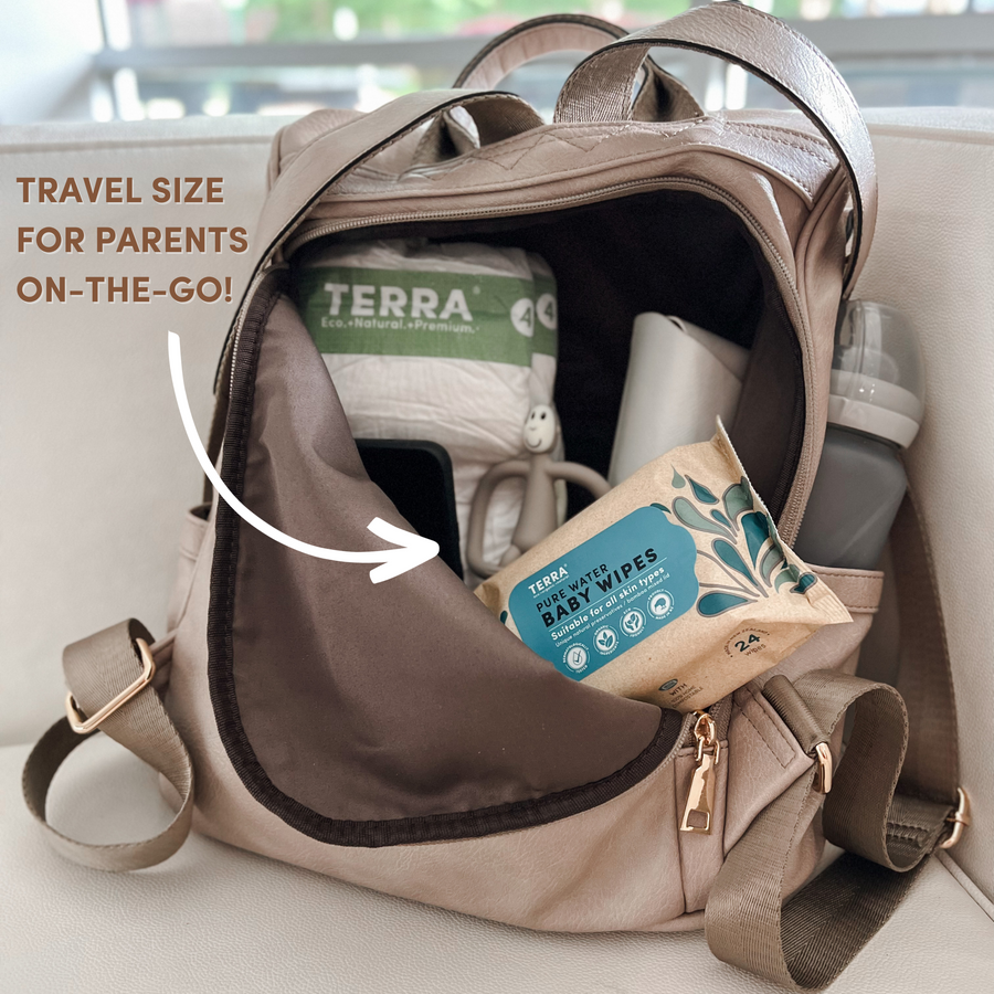 Travel Water Wipes