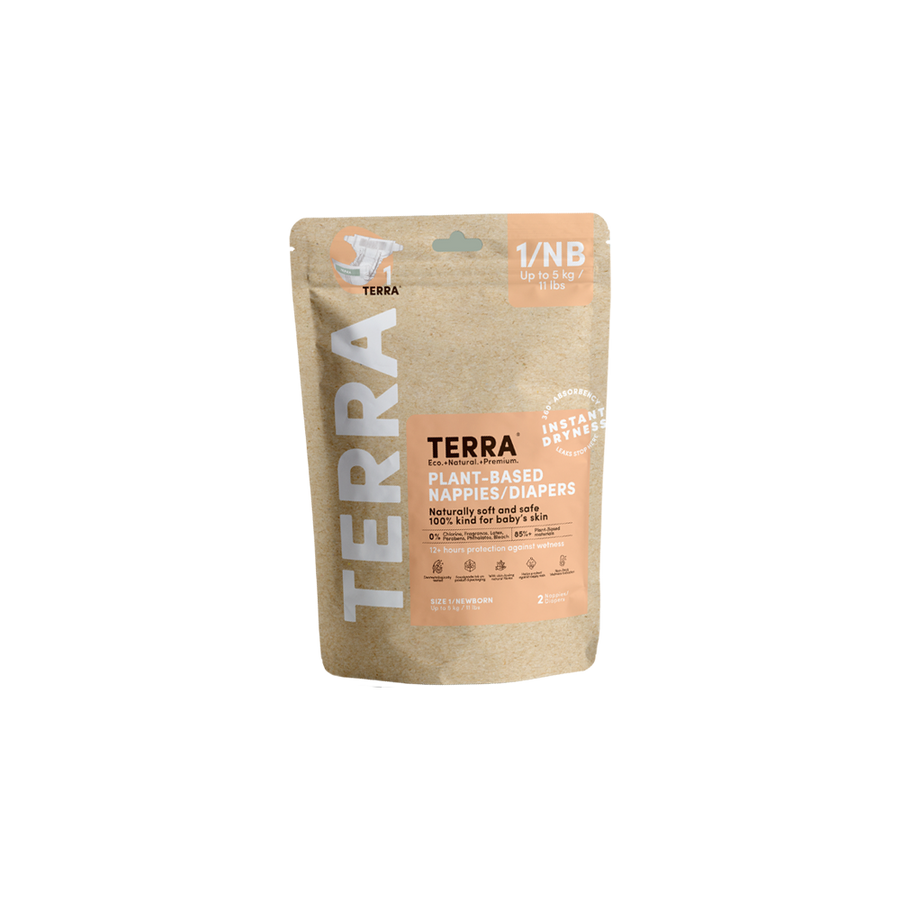 FREE Terra Newborn Diaper Sample 2 Pack
