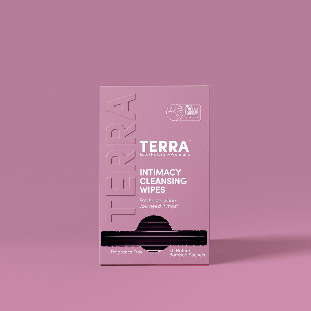 TERRA Intimate Toy Cleaning Wipes - Pure, Safe Clean Anytime TERRA Intimate Toy Cleaning Wipes - Pure, Safe Clean Anytime