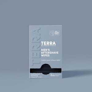 Terra Men's Aftershave Wipes