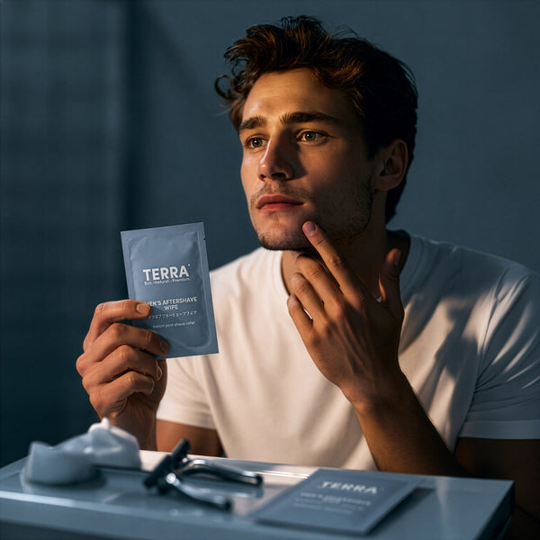 Terra Men's Aftershave Wipes