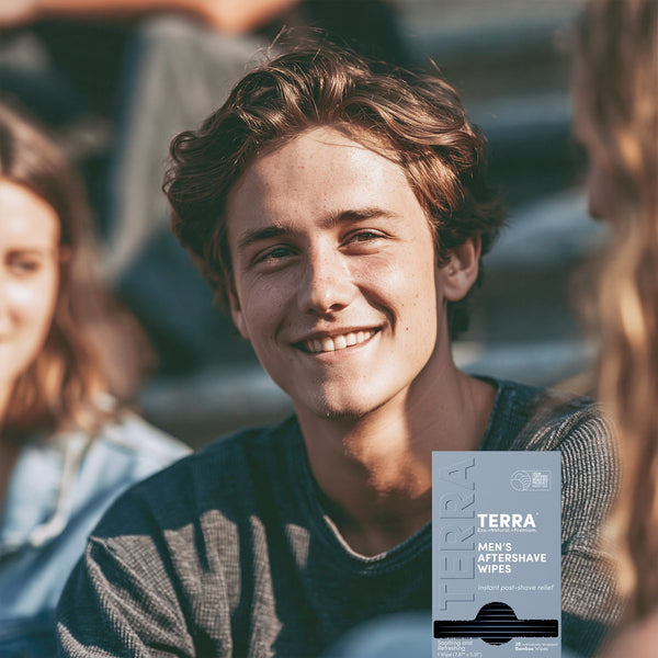 Terra Men's Aftershave Wipes