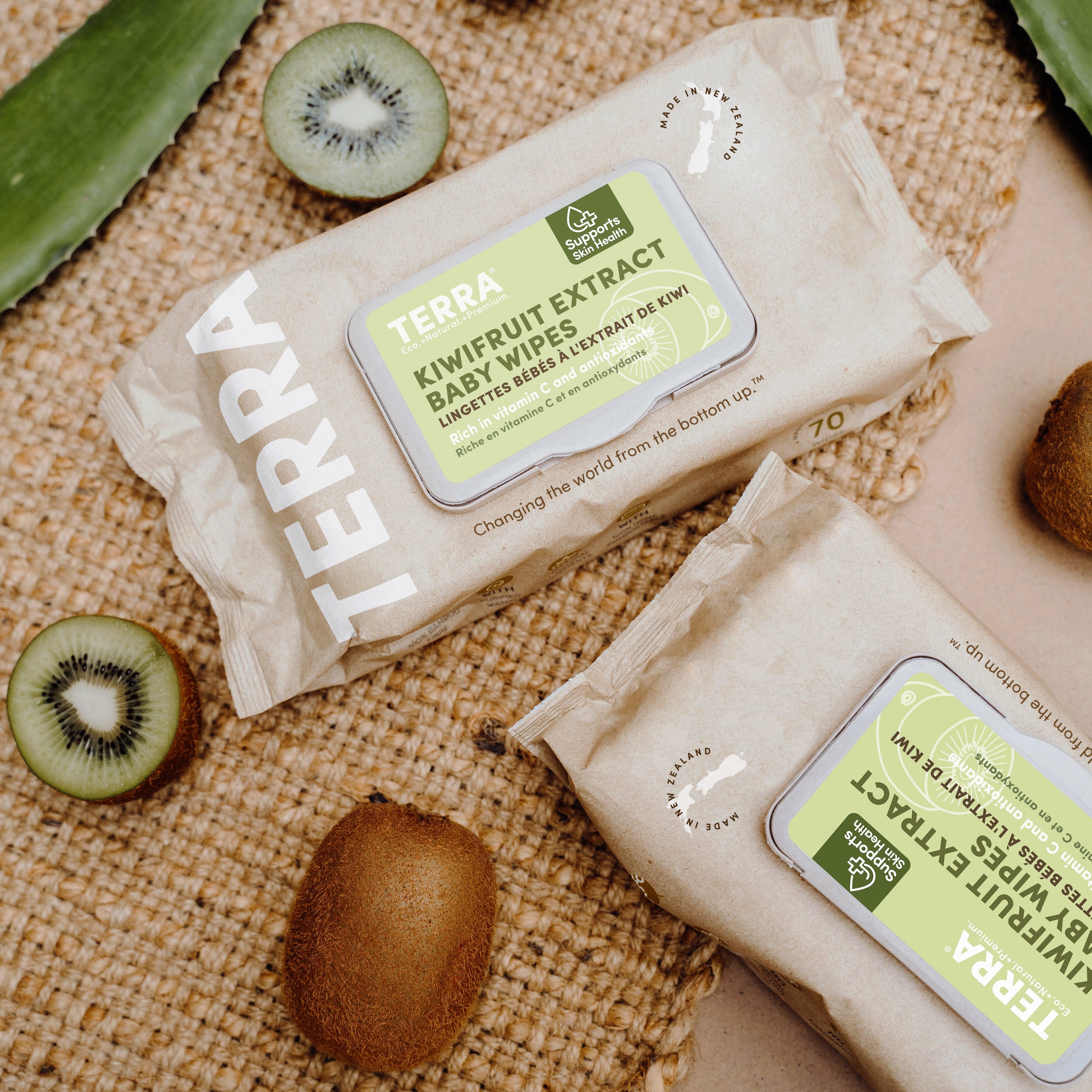 terra biodegradable baby wipes