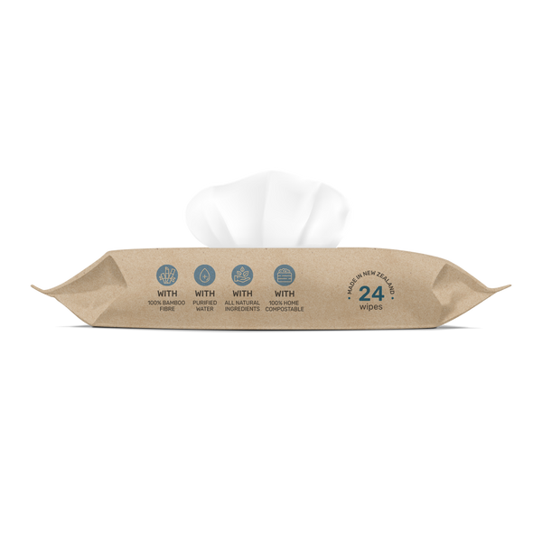 terra pure nz water travel wipes