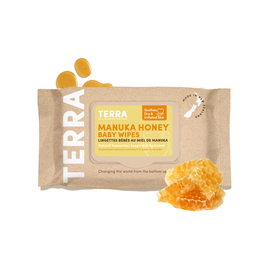 Bamboo Baby Wipes-Manuka Honey (12 Pack) Bundle