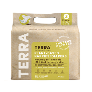 Terra Most Absorbent Size 3 Diapers