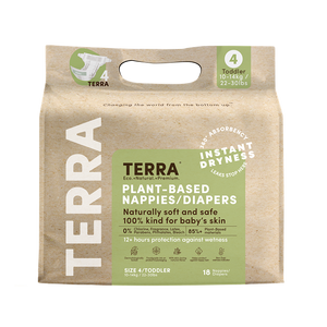 Terra Most Absorbent Size 4 Diapers