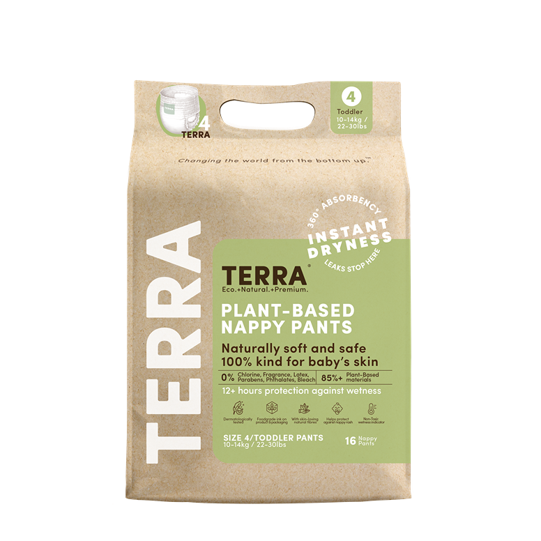Terra Natural Training Pants Size 4