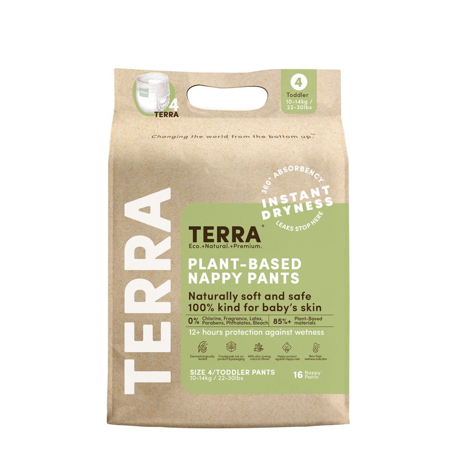 Size 4 Training Pants  Non-Toxic Pull-Up Pants – Terra Eco Baby