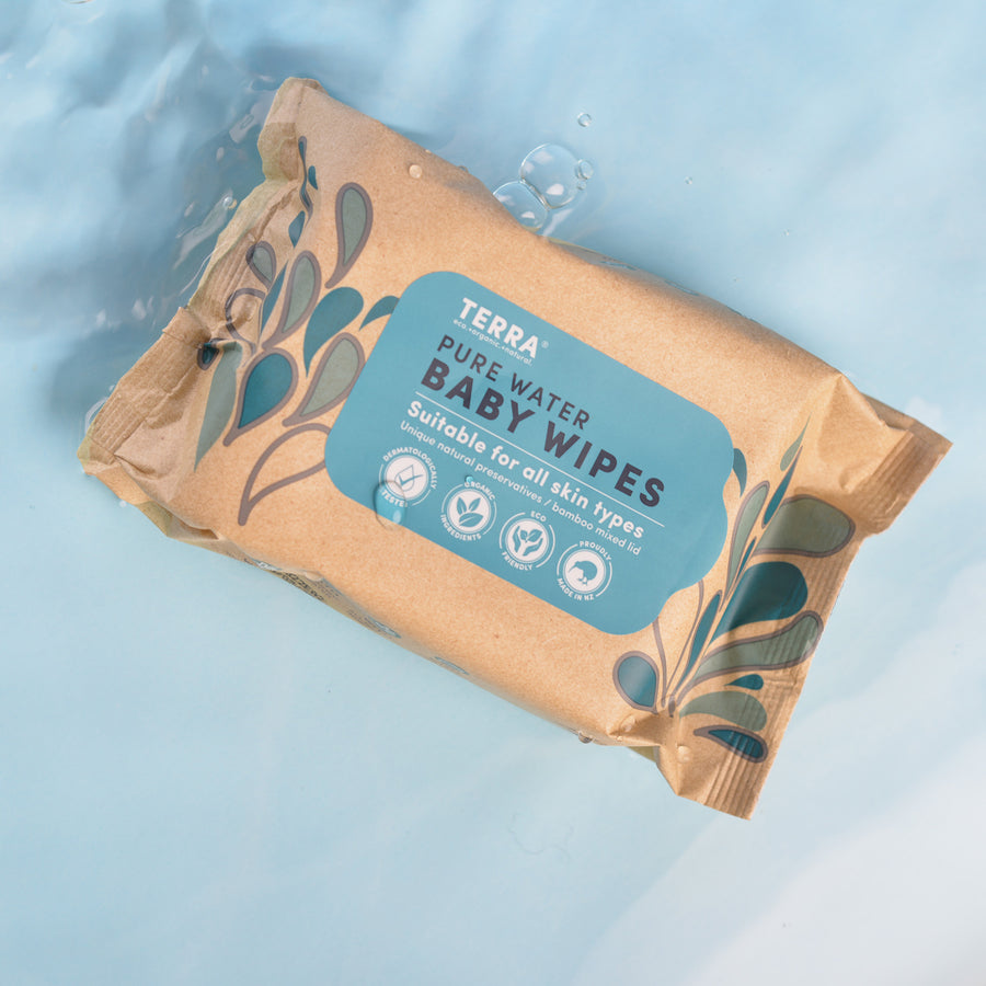 Bamboo Diapers & Water Wipes: Gentle Care for Babies